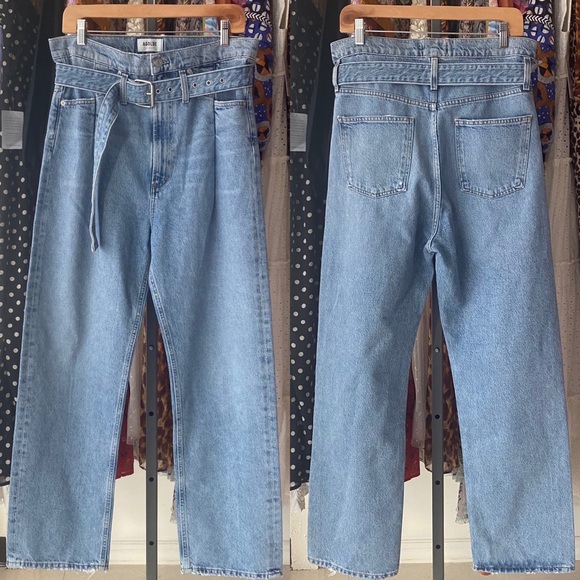 AGOLDE Reworked 90's Paperbag Jeans - Picture 2 of 3